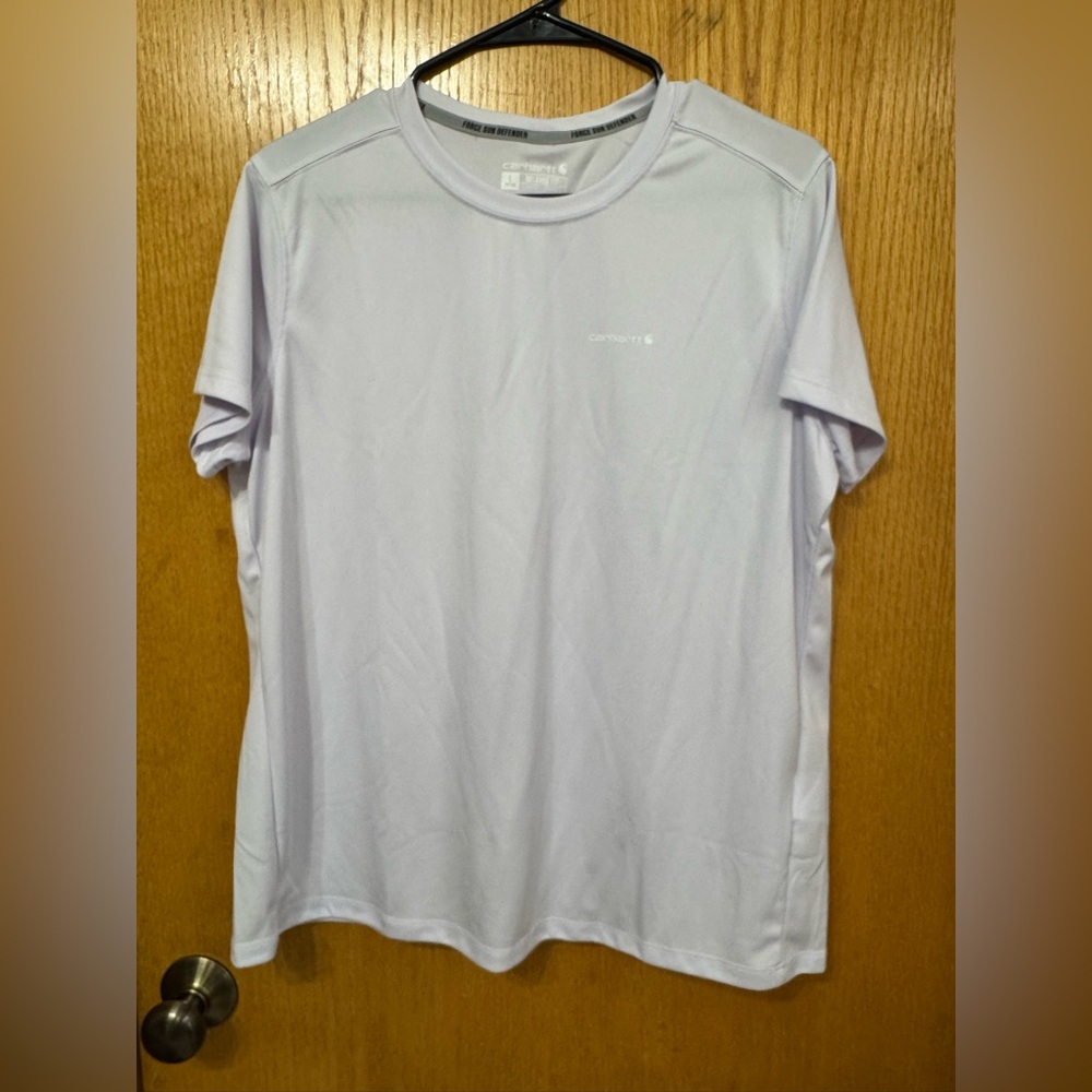 Carhartt Women Light Lavender Short Sleeve Tee
